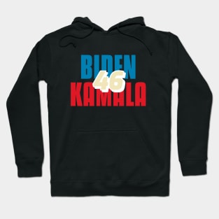 biden kamala 46 Hoodie